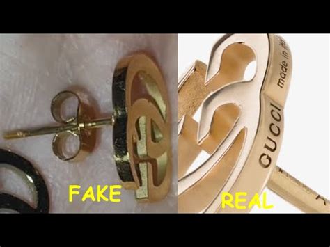 how to spot fake gucci earrings|gucci knockoff earrings.